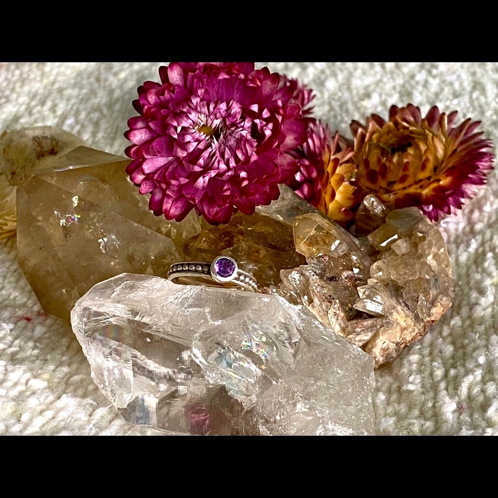 Amethyst ring - Picture 2 of 2
